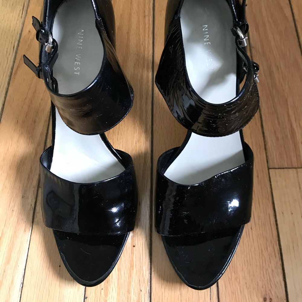 Sexy Black Strappy Sandals. Women’s 9M.👍